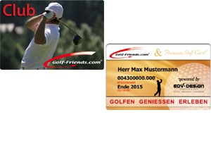 Golf-Friends Clubmitgliedschaft + Golf-Friends Basiskarte